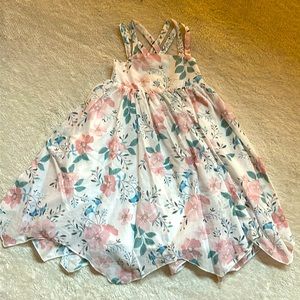 FLORAL DRESS 4T Girls